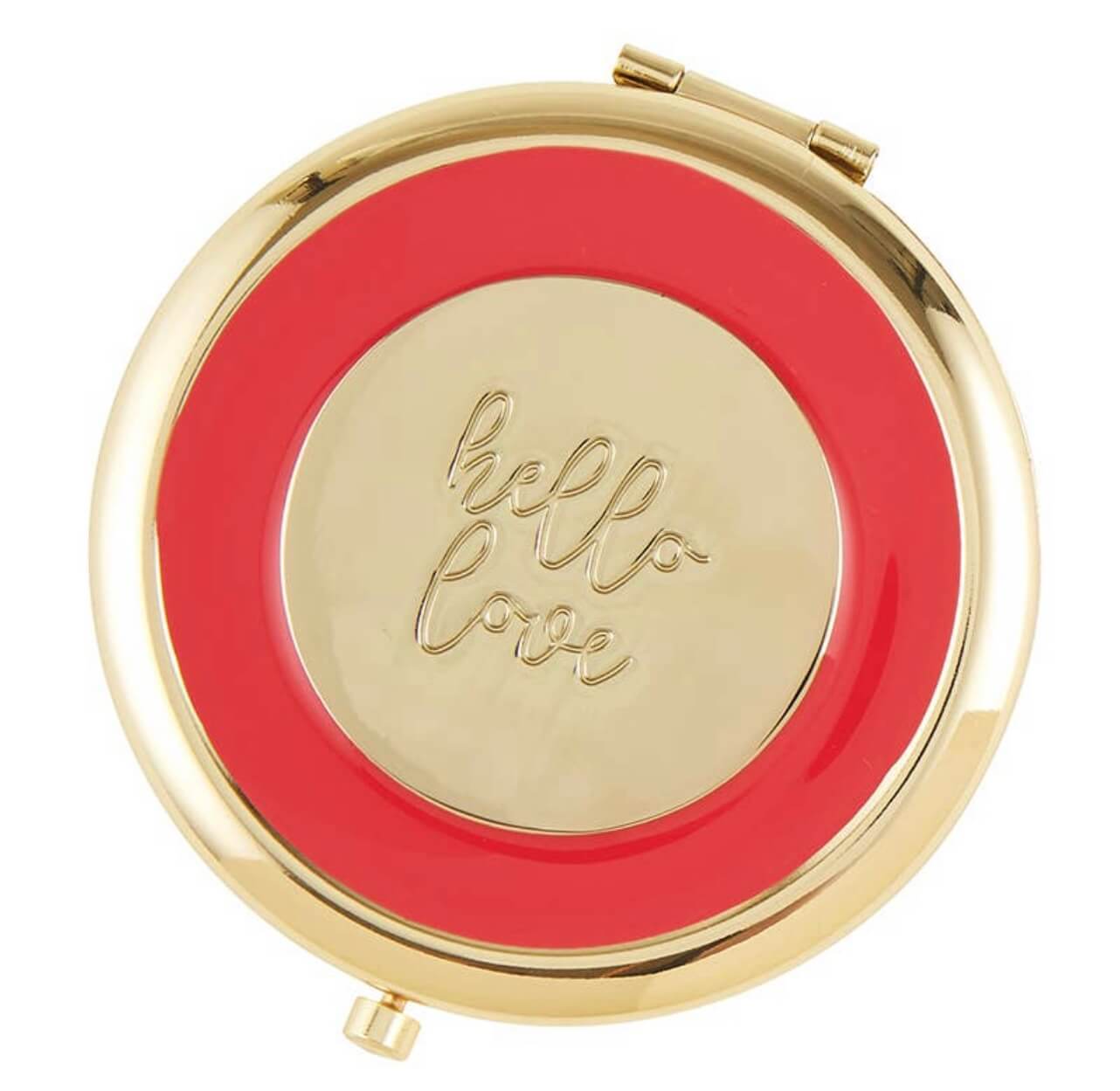 Hello Love Compact Mirror