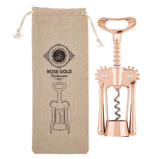 Rose Gold Corkscrew Wine Opener